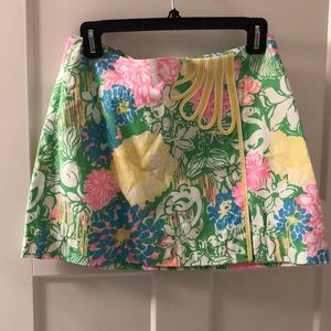 Lily Pulitzer multicolor floral skirt